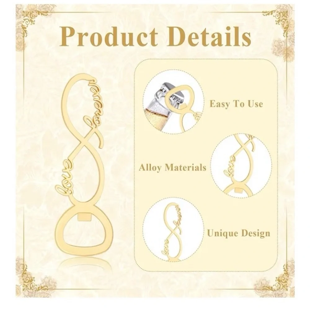 BRAND NEW 24 Pcs Love Forever Bottle Openers for Wedding, Bridal Shower Favors